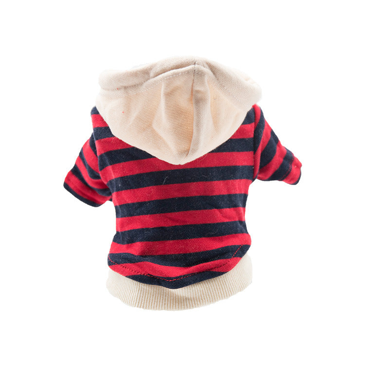 Pet Casual Striped Sweater Warm