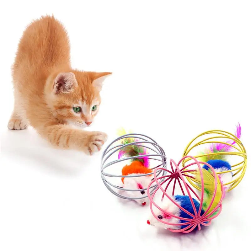 Interactive Cat Mouse Toy