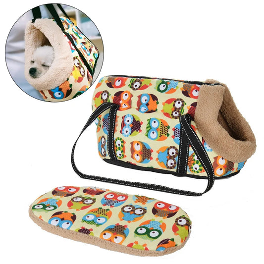 Fashion Pet Carrier - Warm Fleece Bag