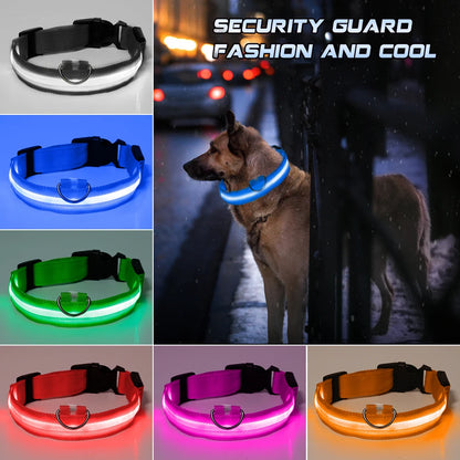 LED Pet Collar Night Safety Light