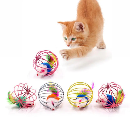 Interactive Cat Mouse Toy