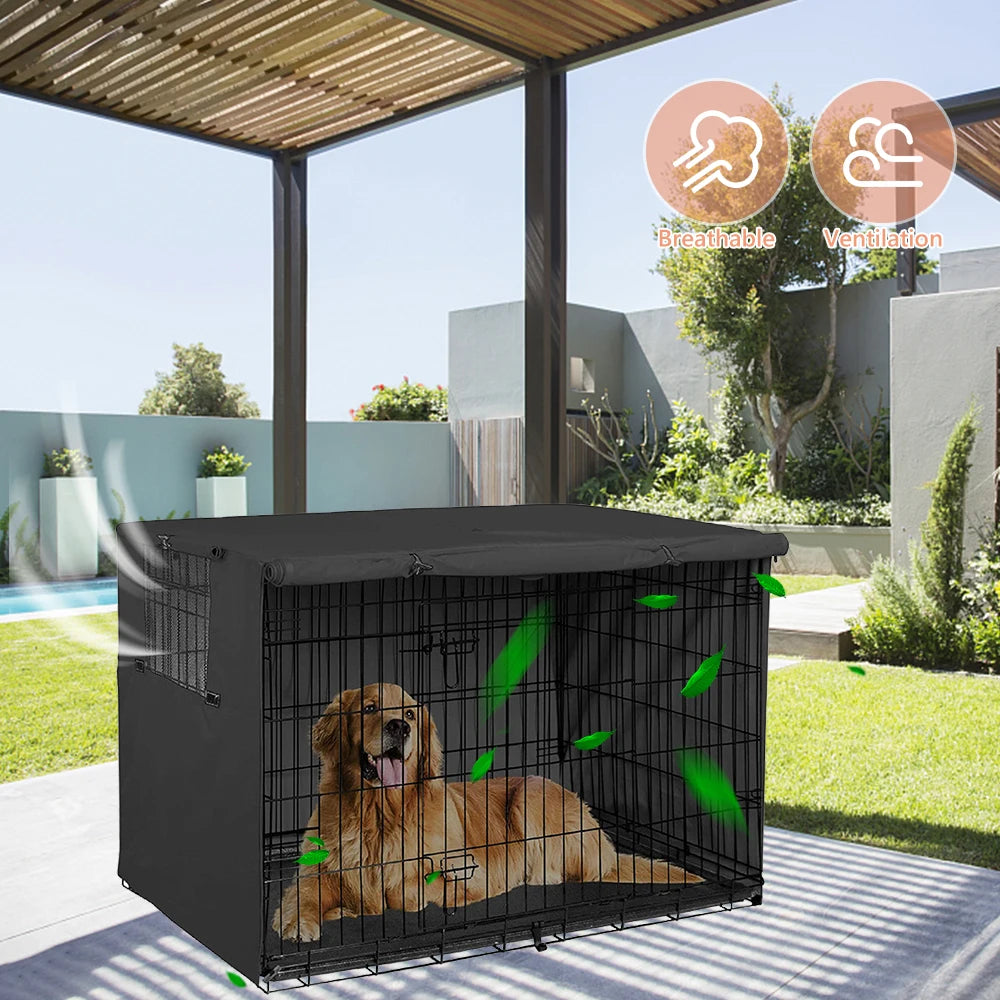 2022 Pet Dog Crate Cover - Dustproof & Waterproof