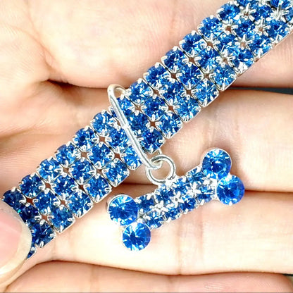 Bling Rhinestone Pet Collars