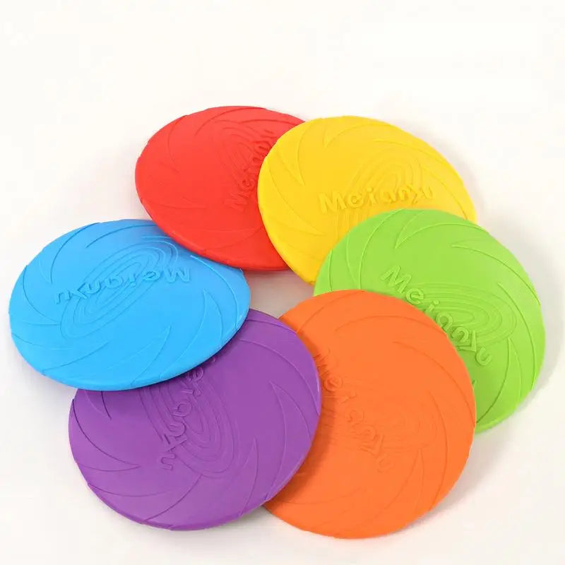 OUZEY Bite Resistant Dog Flying Disc