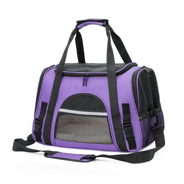 New Pet Bags Portable Cat Bag Dog Going Out Bags Crossbody Pet Bag Breathable Pet Car Bag