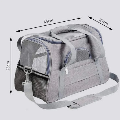 New Pet Bags Portable Cat Bag Dog Going Out Bags Crossbody Pet Bag Breathable Pet Car Bag