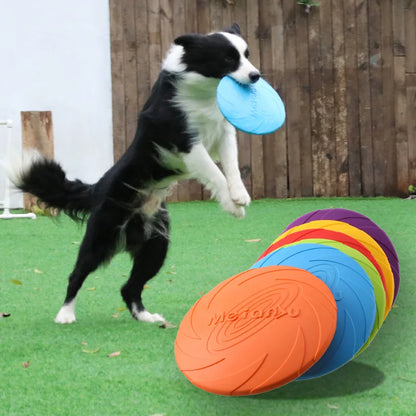 OUZEY Bite Resistant Dog Flying Disc