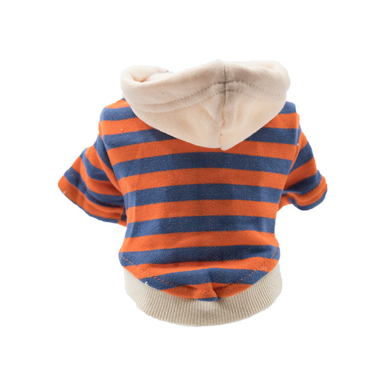 Pet Casual Striped Sweater Warm